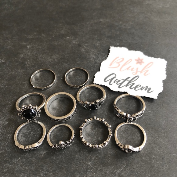 3$25⚡️boho stackable ring set - Picture 2 of 7